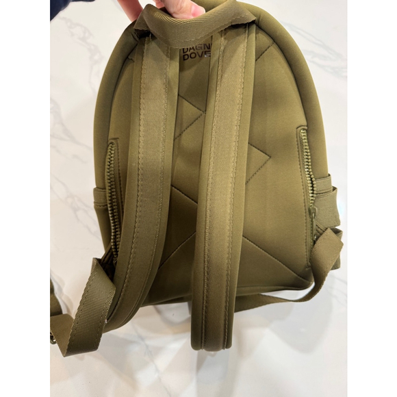 Dagne Dover DAKOTA NEOPRENE Mini BACKPACK Olive Green - Picture 12 of 15